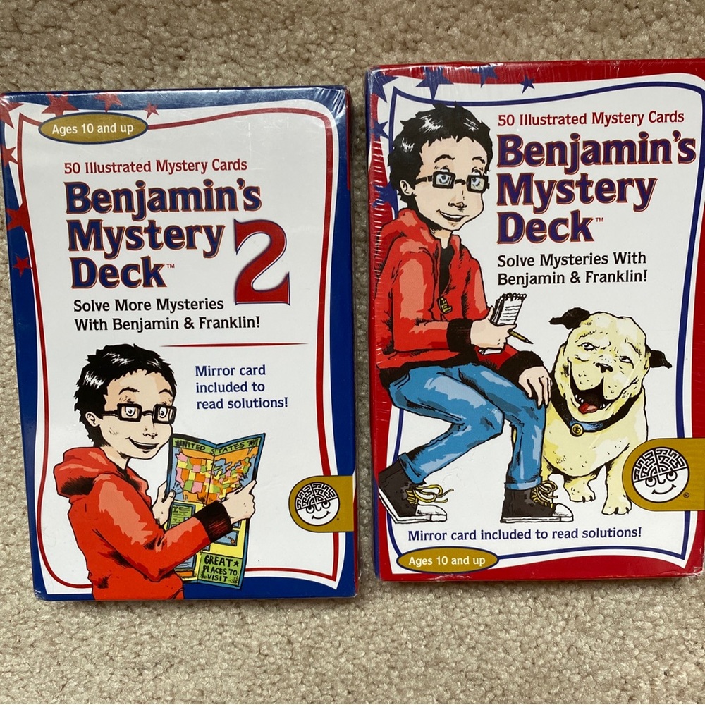 Benjamin's Mystery Card Decks 1 & 2